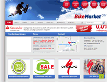 Tablet Screenshot of bikemarketcity.de